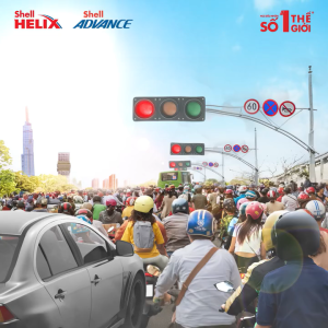 Nhớt Cao Cấp Xe Tay Ga Cao Cấp SHELL ADVANCE CITY SCOOTER 10W-30 - 10W-40 800ML Jaso MB API SP