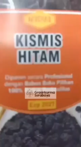 Kismis Hitam 500gr Premium: Camilan Sehat & Pengganti Permen