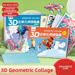 JIFANPAUL | Creative Educational 3D Geometric Stickers