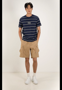 Skechers Men Skechers Authentic - Lounge Short Sleeve Tee - SL425M404-02MZ  Lelaki