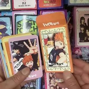 Bandai | 30Pcs Demon Slayer Cards Anime Peripheral Picture Cards Collectible Card Birthday Gift for Fans Greeting card bookmark