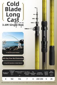 BENNUO | Ultra-hard Long-range Full-set Fishing Rod