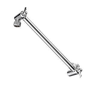 Adjustable Pressurized Shower Head 11 Inch Extension