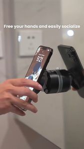 ที่วางมือถือ แบบสูญญากาศ แผ่นแม่เหล็กดูดแน่น ที่ยึดและวางโทรศัพท์มือถือ