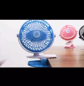 Clip fan 360 degree rotation adjustment Portable Fan Rechargeable Battery Mini Fan F168