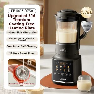 Midea | Titanium Low-Residue Quiet Blender