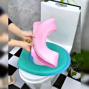 EVA Toilet Seat Cover Soft Toilet Seat Cushion Pad Toilet Seat Pad Bathroom Supplies