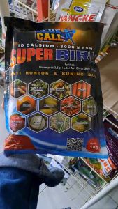 BLUE CALL (SUPER BIRU) PUPUK ID CALSIUM - 3000 MESH ANTI RONTOK & KUNING DAUN 1 KG