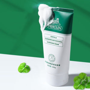 SAMANLI Centella Asiatica Cleansing and Moisturizing Cleansing Cream 150G Deep Cleansing Men and Women Neutral Facial Cleanser Facial Cleanser