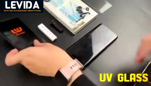 Antigores Iqoo Z10 Antigores Kaca Tempered Glass UV lamp Anti static ESD Full Body