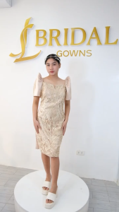 Modern Filipiniana Dress For Oath Taking