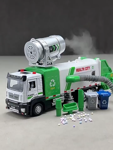 Decorative metal alloy model vacuum cleaner / multi-functional electric street sweeper / childrens gift.