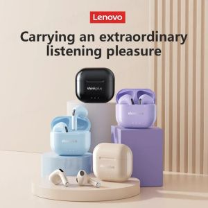 Original Lenovo LP40 II Bluetooth 5.3 wireless headphones with noise reduction high fidelity stereo sports earplugs and microphone. Compatible with Android iOS
