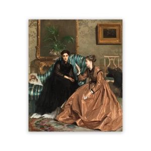KAYOU | Oil Painting by Number Kit Classic Victorian Woman Portrait Vintage Canvas Wall Art for Adults DIY Home Decor Gift