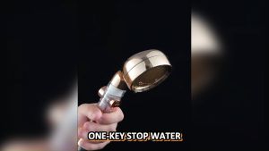 Hydro Shower Water-Saving Handheld High-pressure Turbo Shower Head