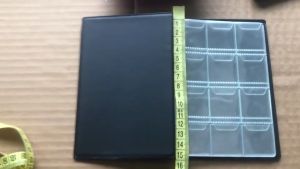120 Slots Album Koin Motif Kulit Buku Penyimpan Dompet Kantong Uang Tempat Koleksi 10 Halaman Koleksi Coin Kuno Logam
