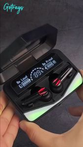 Gotrays Headset Bluetooth Gaming TWS M28 earphone Dual Mode bass headphone 5.1 LED Smart Display