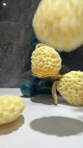 Bóng Tắm Tổ Ong Kiểu Nhật Với Bọt Biển Mềm Mại Và Dễ Thương Không Phân Tán