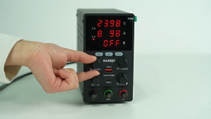 【Delivery within 24 hours】KUAIQU Adjustable DC Power Supply Variable 30V 10A Bench Power Supply with OCP OVP Protection 4-Digits LED Display 24V 48V 60V 72V Voltage Regulator Lab power supply for Phone RepairDC MotorPlating Lab Power Source SPS3010S