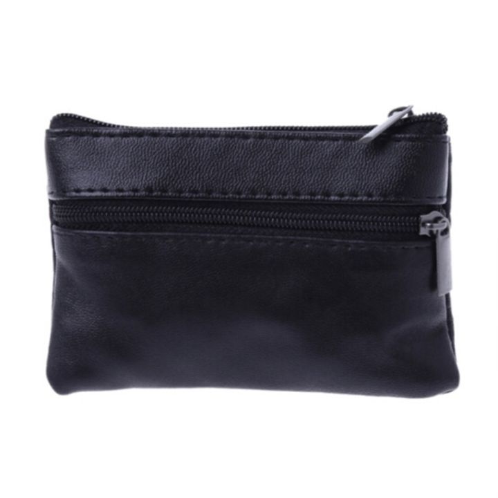 Men%20Women%20Card%20Coin%20Key%20Soft%20Holder%20Zip%20Leather%20Wallet%20Pouch%20Bag%20Purse%20Gift%20New%20Fashion%20Black%20Mini%20Coin%20Holders%20-%20Image%208