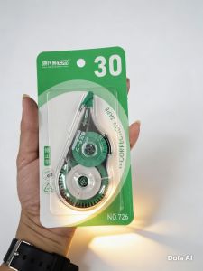 Large Capacity Correction Tape 30M x5mm - Green and White - No.726 - Camping & Hiking Hydration & Filtration Equipment