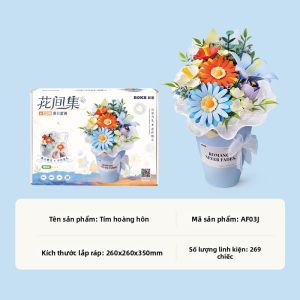 Robotime | Quà Tặng Bó Hoa Tự Lắp Ráp