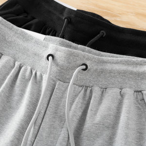Sports Pants Gray Men and Women Loose Casual Sweatpants Plus Size Jogger Pants Workwear Fashion Brand Drape Long Pants K-style Cropped Pants