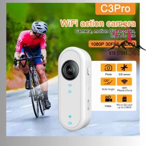 COD Kamera Aksi Mini Olahraga Action Multifungsi 360 Camera EIS Sensor HD 1080P WiFi 500mAh - C3PRO