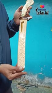 Pisau Golok Sembelih Badik Loka Baja Per