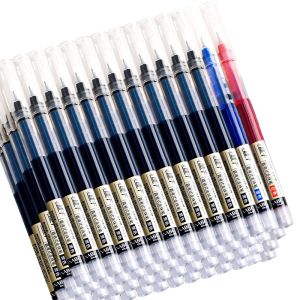 Quick-Dry Rollerball Pen Water-Based Ink Neutral Pen Carbon Dots Pen Brush Question Pen Exam Pen Smooth Writing Pen for Students