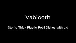 10pcs/Set Plastic Petri Dish 60/90mm Dia Sterile Petri Dish with Lids for Biological Science Projects