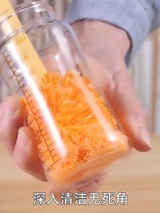 5 in 1 Bottle Cleaning Brush Cleaning Long Handle Cup Brush No Dead Corner Brushes Baby Milk Bottle Cleaning Brush Glass Cup Bottle Washing Tool