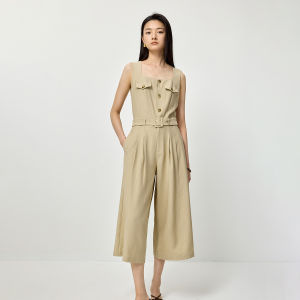 Lily | Đồ Bay Không T Tay Pha Trộn Vải Lin
