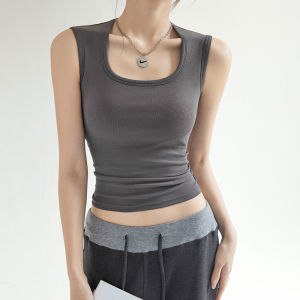 Slim Fit Camisole with Padding Covering Armpit Fat