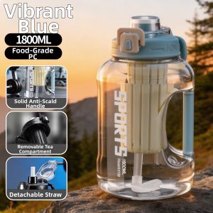 PAKCHOICE | Large Capacity Plastic Water Bottle