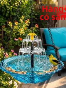 JILAIYAO | Outdoor Creative Bird Feeder and Bath Decor