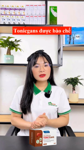 Viên Uống Giải Độc Gan Tonicgans Hỗ Trợ Thanh Nhiệt Tăng Cường Chức Năng Gan 50 Viên/Hộp