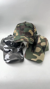 Camouflage Baseball Cap Bent Cap Sports Hat