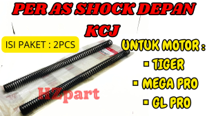 PER AS SHOCK DEPAN ISI 2PCS KODE-KCJ HONDA AHM BERKUALITAS ASLI ORIGINAL 100% BERGARANSI 1BULAN ORI.
