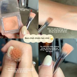 MONLEYTA | Bàn chải trang điểm Pure Wool Double Layer không gây kích ứng cho mọi loại da Bàn chải trang điểm làm đẹp Bàn chải đánh phấn má hồng