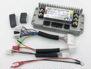 Fanuc ไฟฟ้ารถ Driverless Conversion เครื่องยนต์ 1200W ปีนเขาความเร็วสูงแบตเตอรี่ขนาดใหญ่มอเตอร์ 48V แบตเตอรี่ลิเธียมไม่มีแปรง 14 นิ้ว