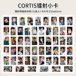 50Pcs/Set Laser Card Kpop Idol CORTIS Lomo Cards JAMES JUHOON MARTIN SEONGHYEON KEONHO Printd Photocards Fans Gift