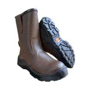 sepatu safety kruser Texas brown kulit /sepatu safety ujung besi