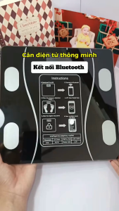 Cân Điện Tử Bluetooth 180Kg | Cân Sức Khỏe Thông Minh LCD Kết Nối Điện Thoại