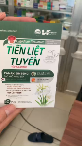 Viên uống TIỀN LIỆT TUYẾN Tiêu Xạ Khang hộp 50 viên dùng cho nam giới có nguy cơ u xơ tiền liệt tuyến ( mẫu mới )