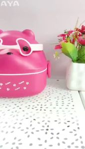 PP Portable Soup Bowl Leakproof Lunch Box with Spoon (BGJAYA)