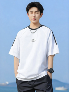 Warrior | New Cotton White Round Neck Short Sleeve T-Shirt