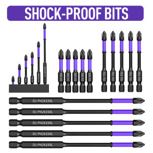 D1 Anti-Slip and Shock-Proof Bits Screwdriver BitsHigh Hardness Strong Magnetic