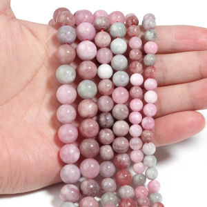 Natural Colorful Jades Stone Beads Round Loose Spacer Gem Bead For Jewelry Making DIY Bracelet Necklace Handmade Beading6/8/10mm