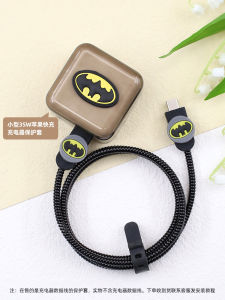 Apple 35W Fast Charger Protective Case Dual C Line Anti-Breaking Strap Compatible with iPhone 15 And 15 pro Cartoon Style